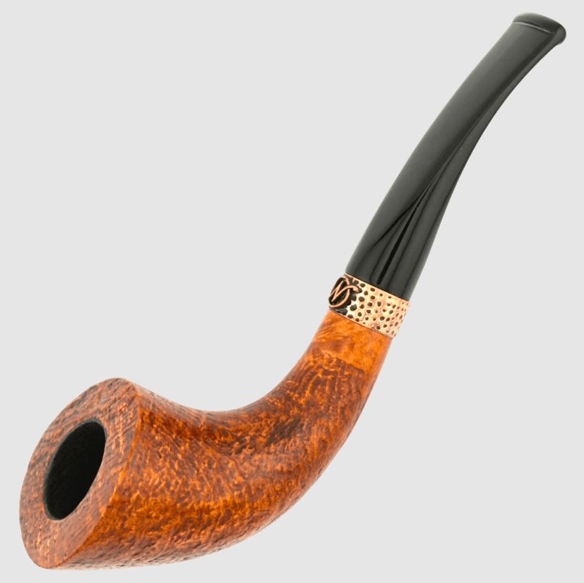 Erik Nording Copperhead Horn Pipe Sandblast - Click Image to Close